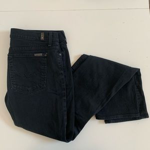 7 for all mankind black jeans